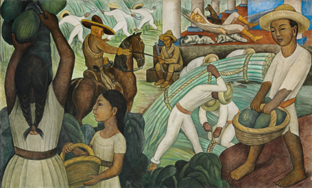 Resultado de imagen de mural de diego rivera