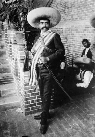 Brehme portrait of Zapata