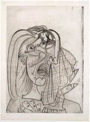 The Weeping Woman, state 3