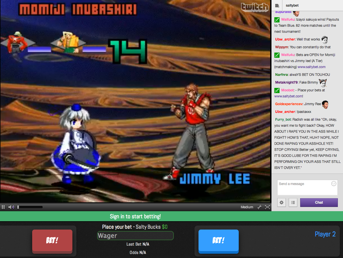 just chatting on twitch about games and our dream game