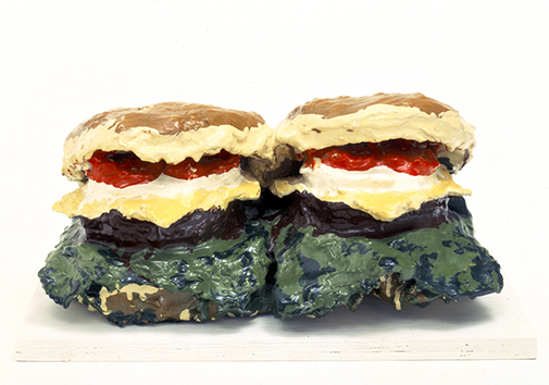 Two Cheeseburgers, with Everything (Dual Hamburgers)