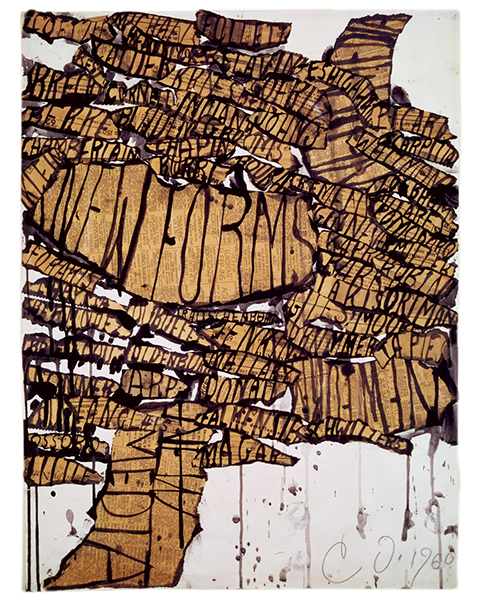 Poster Study "New Media, New Forms I," Martha Jackson Gallery