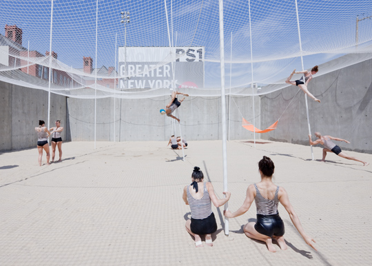 Pole Dance, Solid Objectives–Idenburg Liu (SO–IL). Photo by Iwan Baan