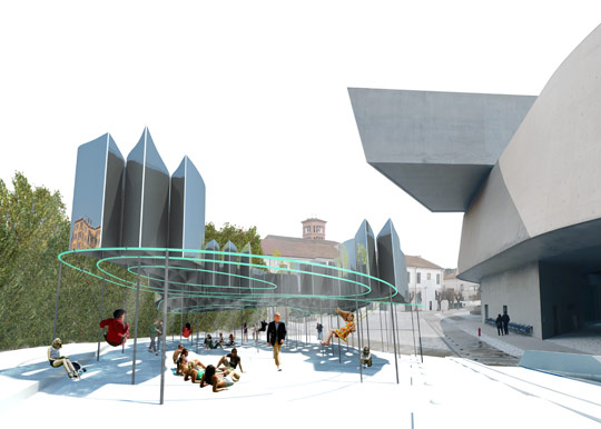 Amplifier Rocker Swing, Langarita-Navarro Arquitectos