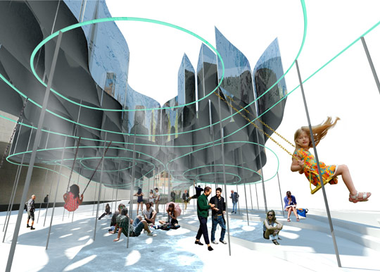 Amplifier Rocker Swing, Langarita-Navarro Arquitectos