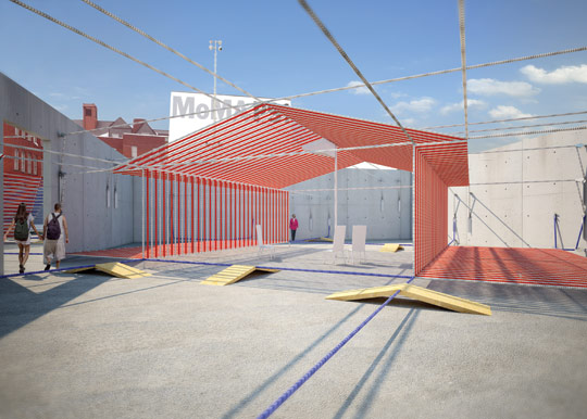 MoMA PS1SP11 GhostHouse, IJP Architects
