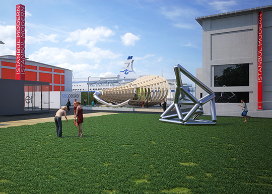 Evren Başbuğ, İnanç Eray, Meriç Kara, Engin Ayaz (YAP Istanbul Modern Design Group)