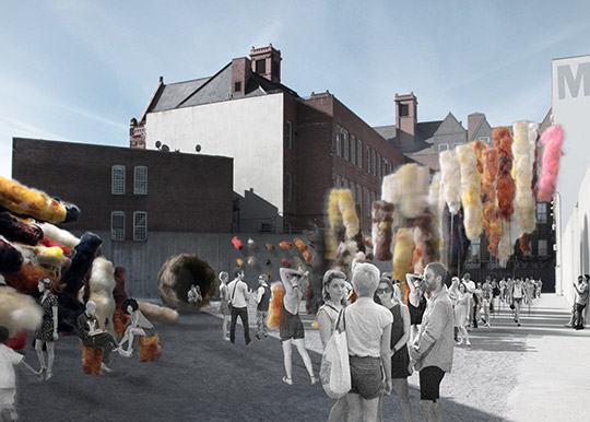 My Hair is at MoMA PS1, TempAgency