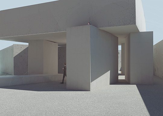 PS1 Dolmen, First Office