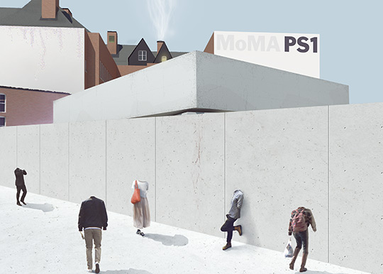 PS1 Dolmen, First Office