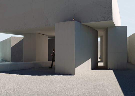 PS1 Dolmen, First Office
