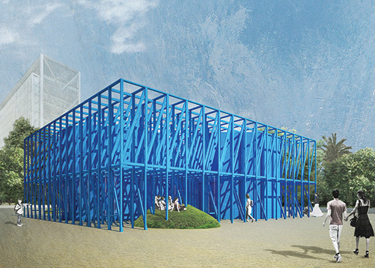 Blue Voids / Cruz + Riffo Architects