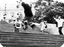 shots of a roller-blader
