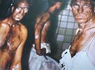 Coal miners in tutus 