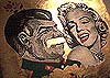 A night on the town for Uncle Joe and Marilyn