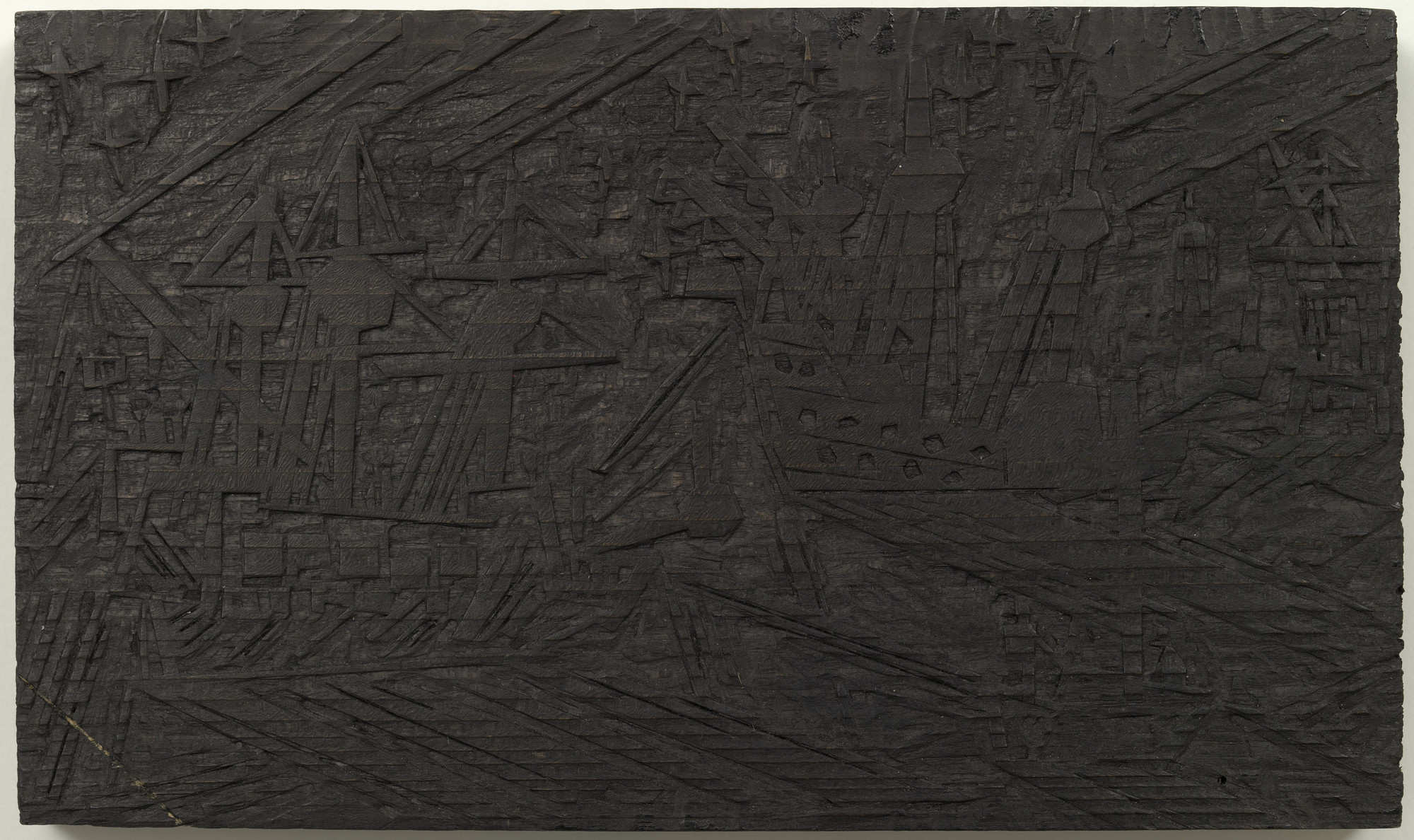 Lyonel Feininger. Woodblock for Ships and Stars (Schiffe und Sterne)