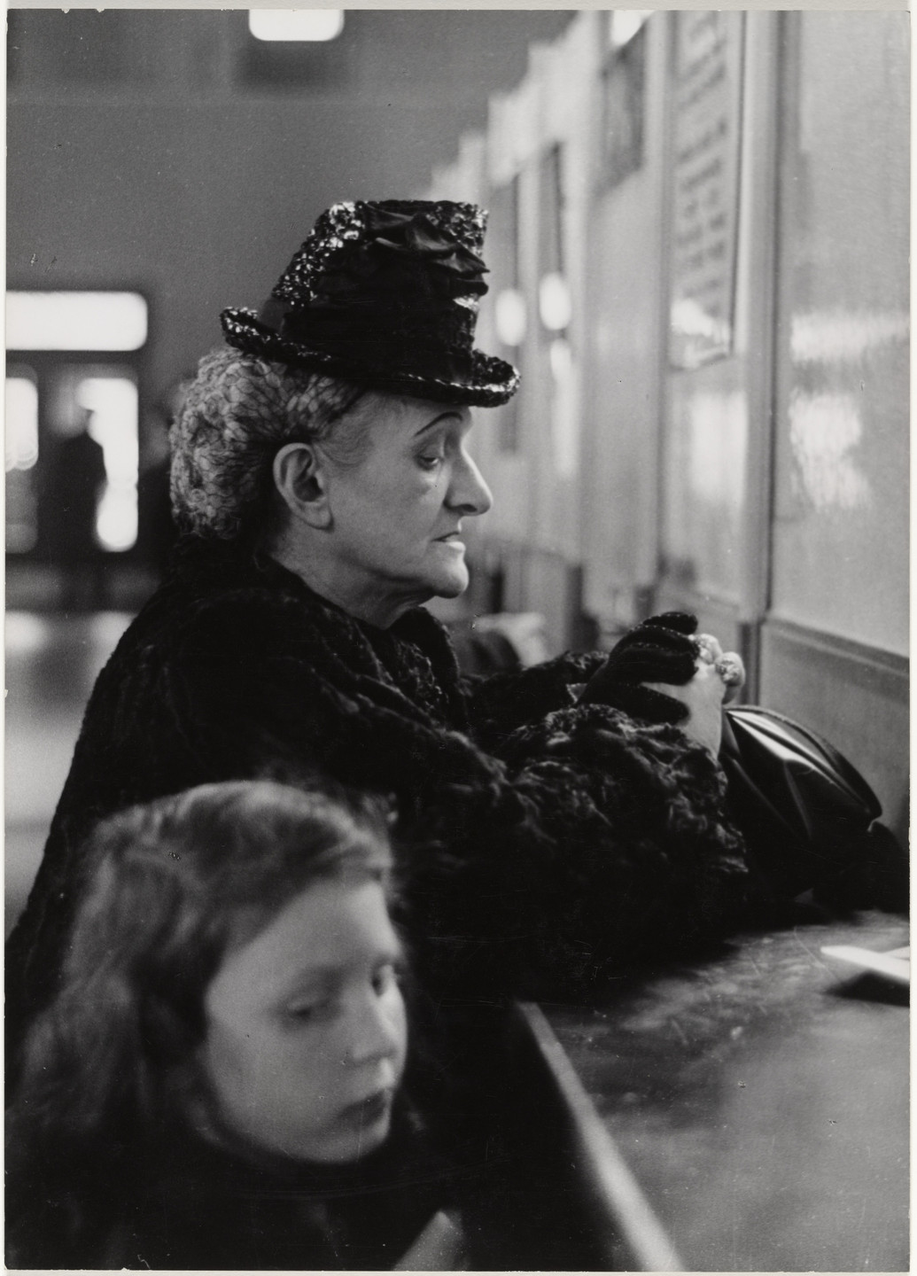Esther Bubley. Greyhound Bus Terminal, New York City. 1945