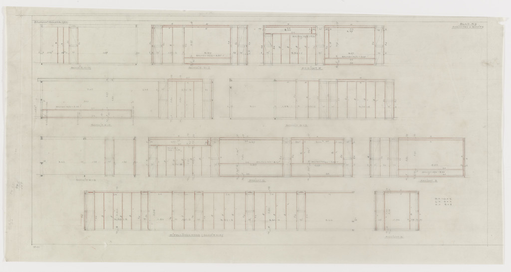 Exhibition House, German Building Exhibition, Berlin, Germany, Sections