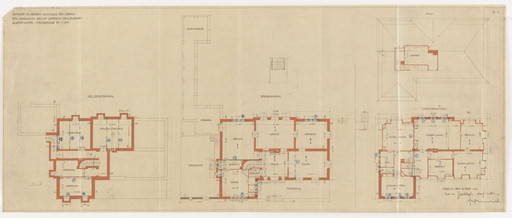 Werner House, Berlin-Zehlendorf, Germany
Four plans