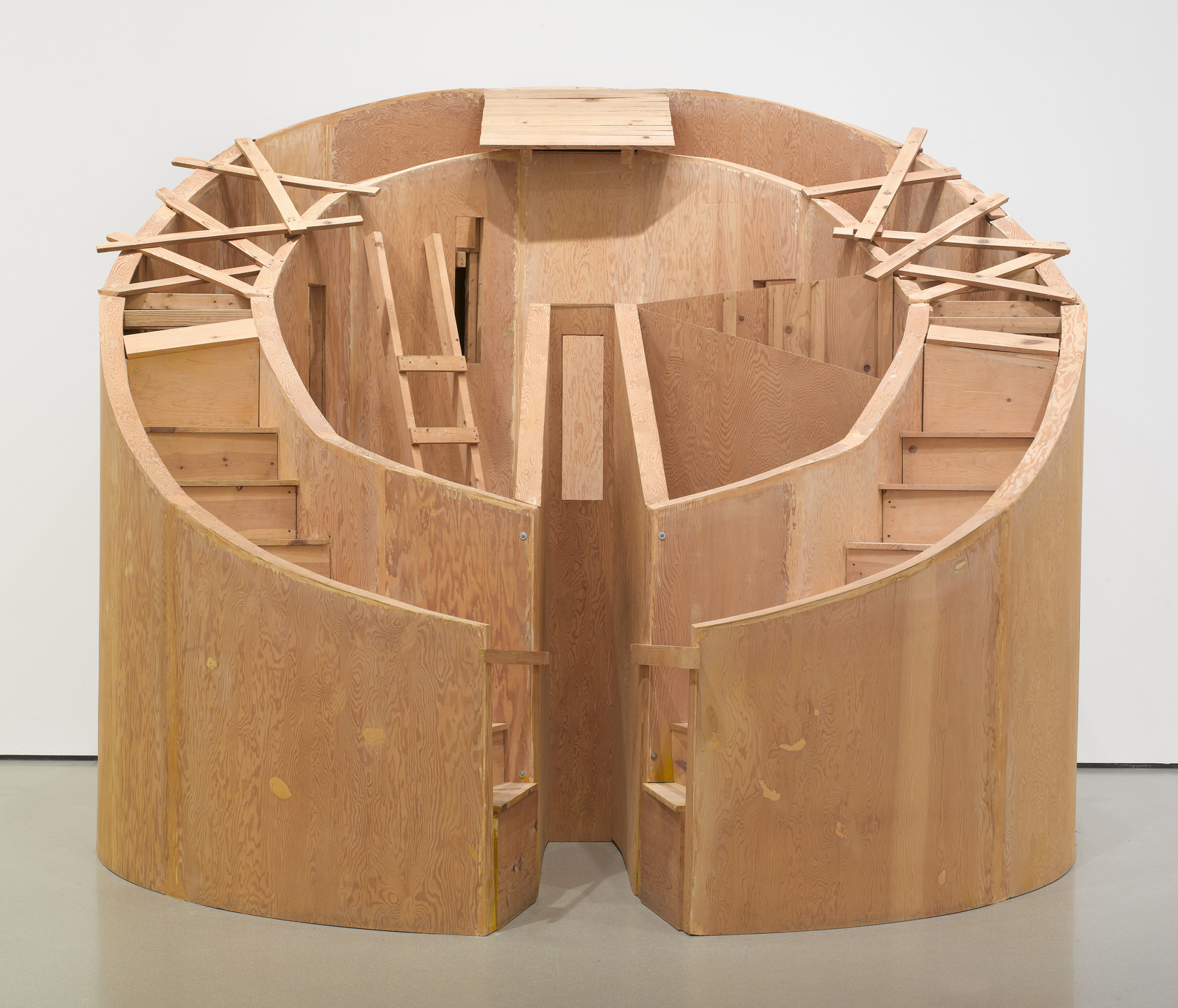 Alice Aycock. Project Entitled "Studies for a Town". 1977