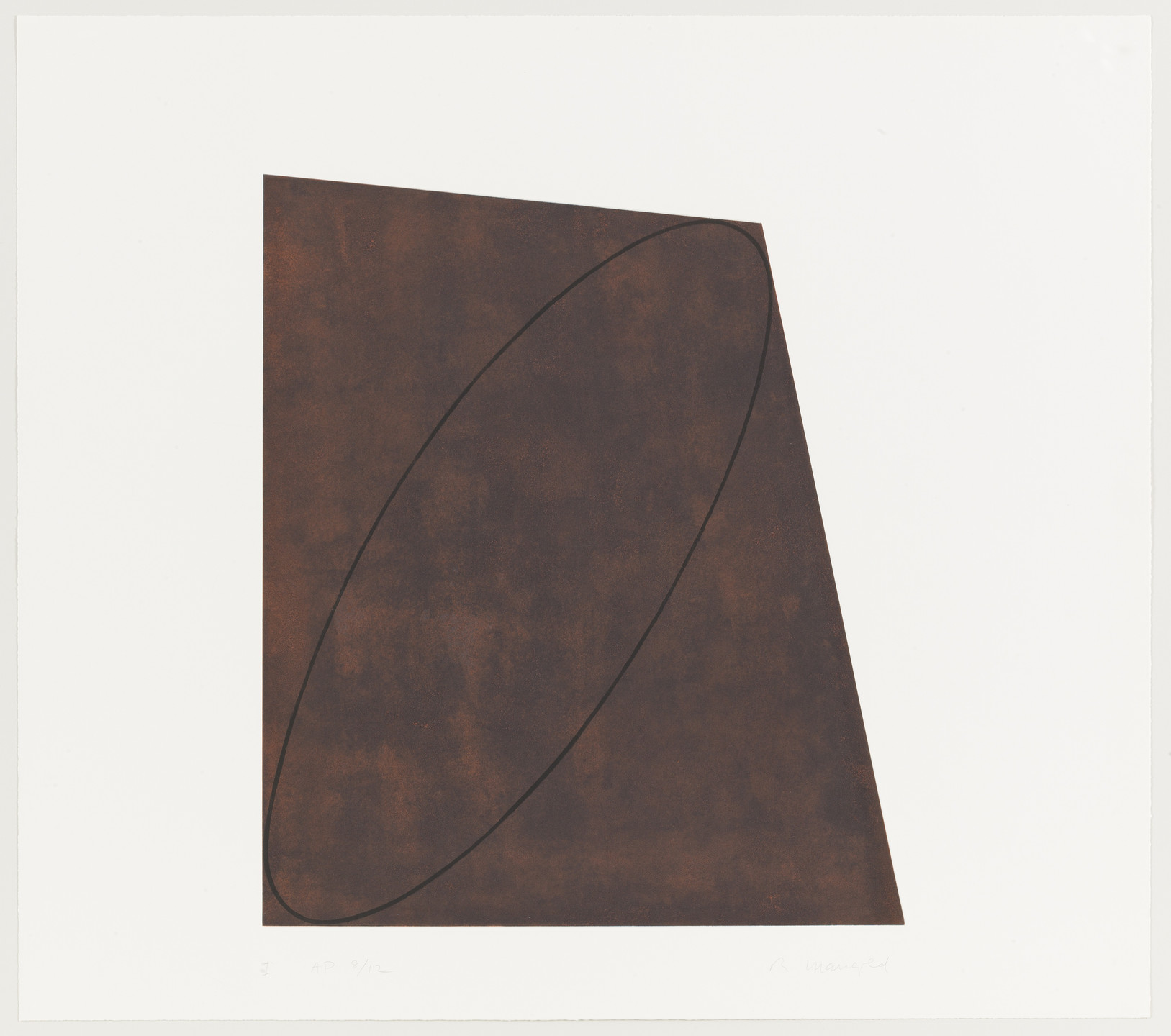 Robert Mangold. Attic Series I (I-V). 1991