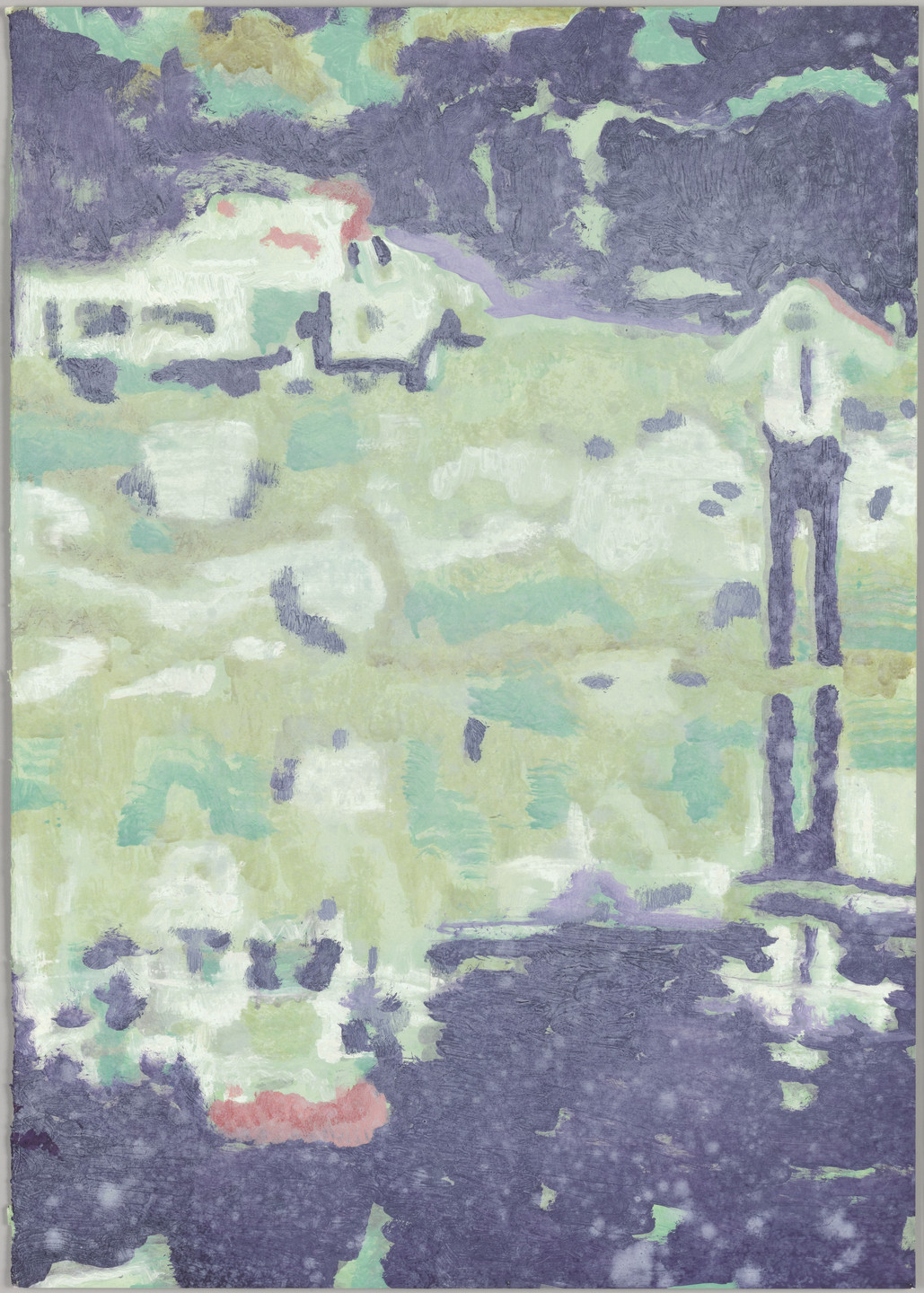 Peter Doig. Screaming Cop (Echo Lake). 1998