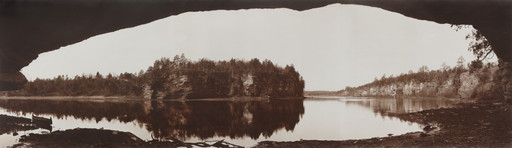 Panorama from the Overhanging Cliff, Wisconsin Dells