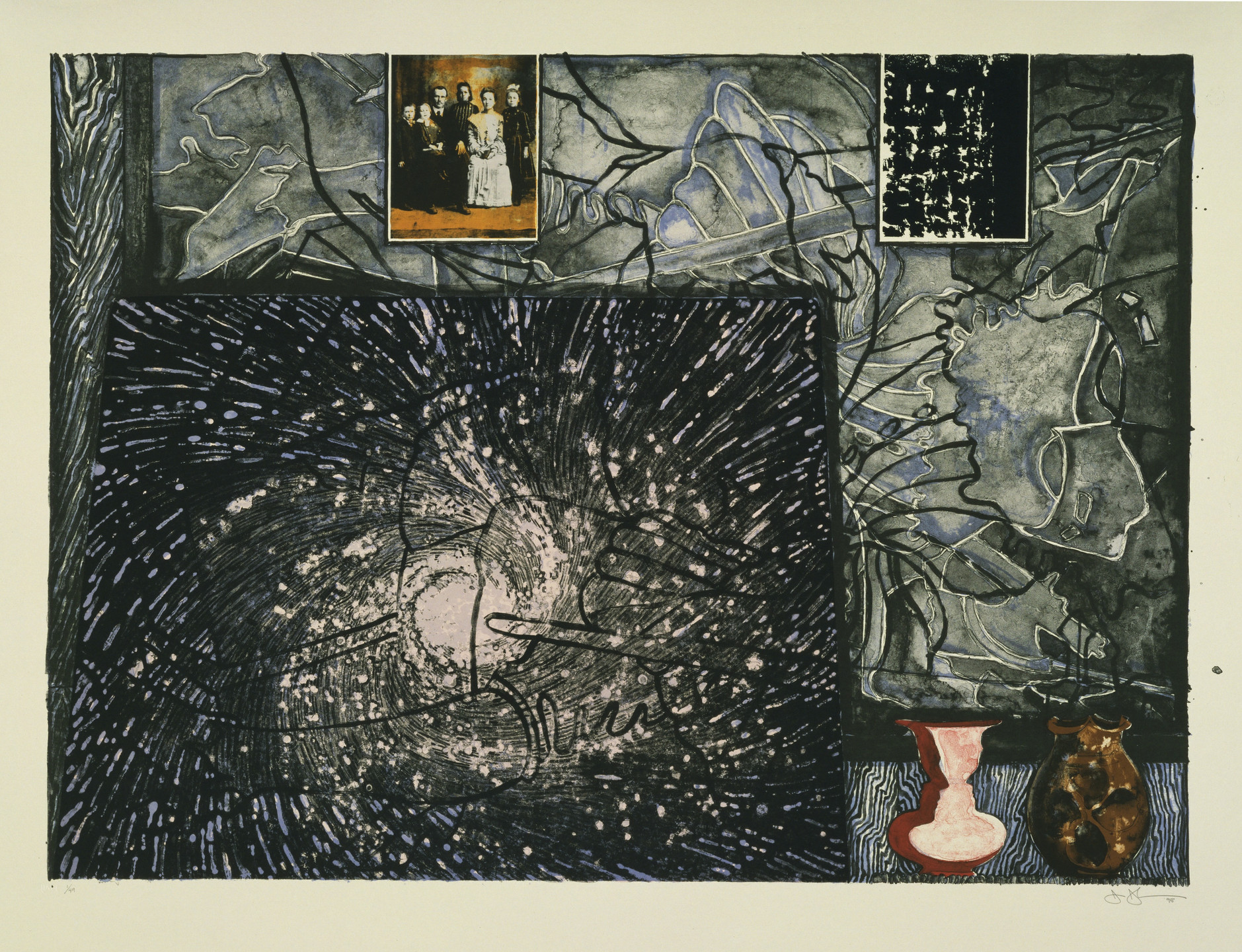 Jasper Johns. Untitled. 1995