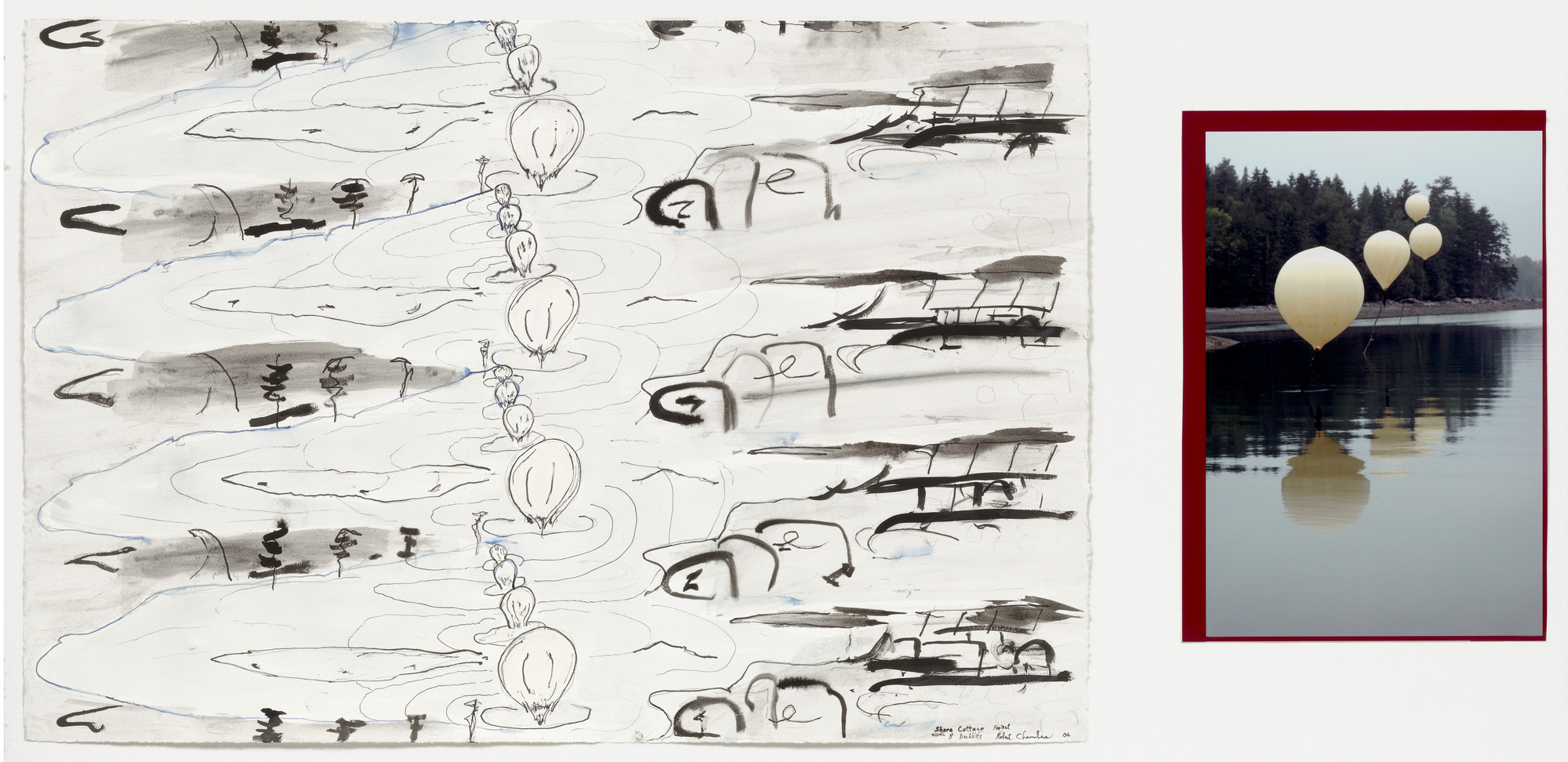 Robert Chambers. Shore Cottage - Eight Bubbles. 2004