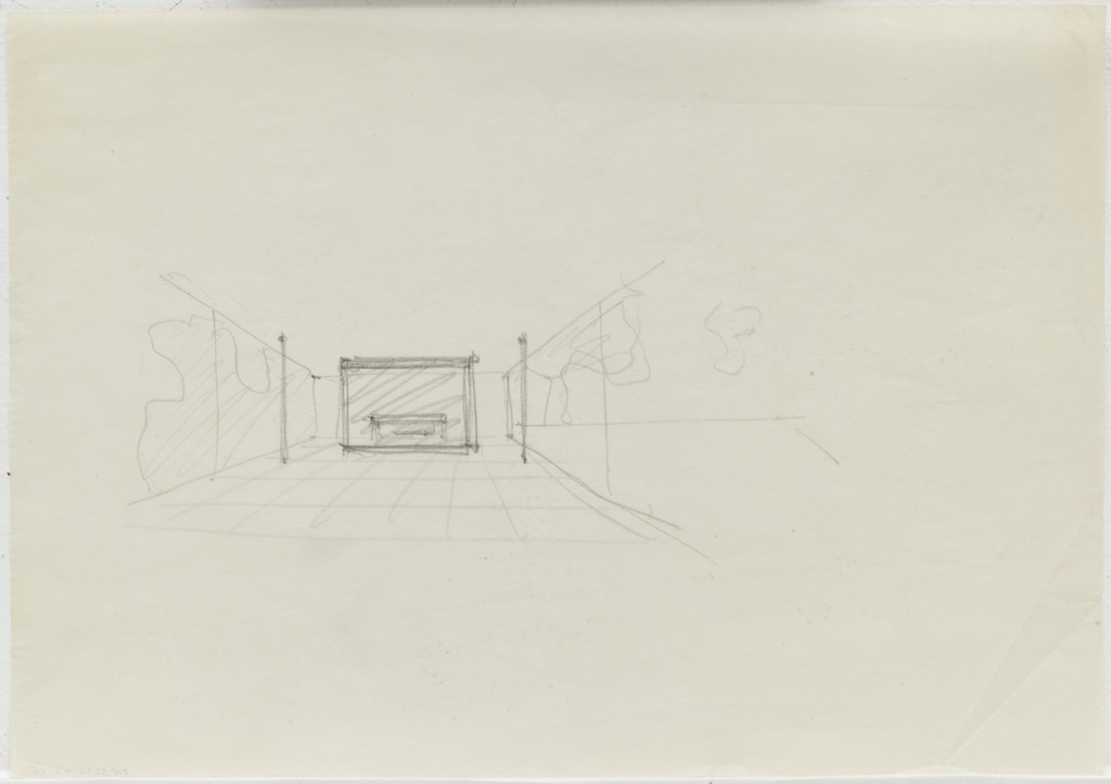 Gericke House, Project, Berlin-Wannsee, Perspective