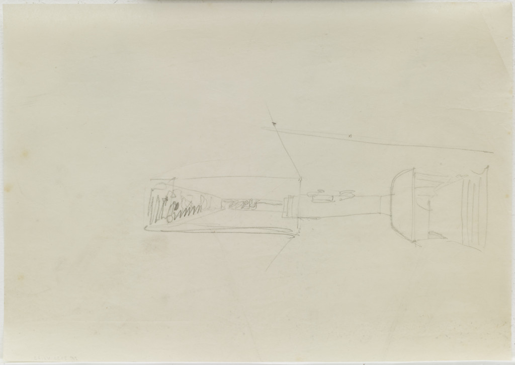 Gericke House, Project, Berlin-Wannsee, Perspective