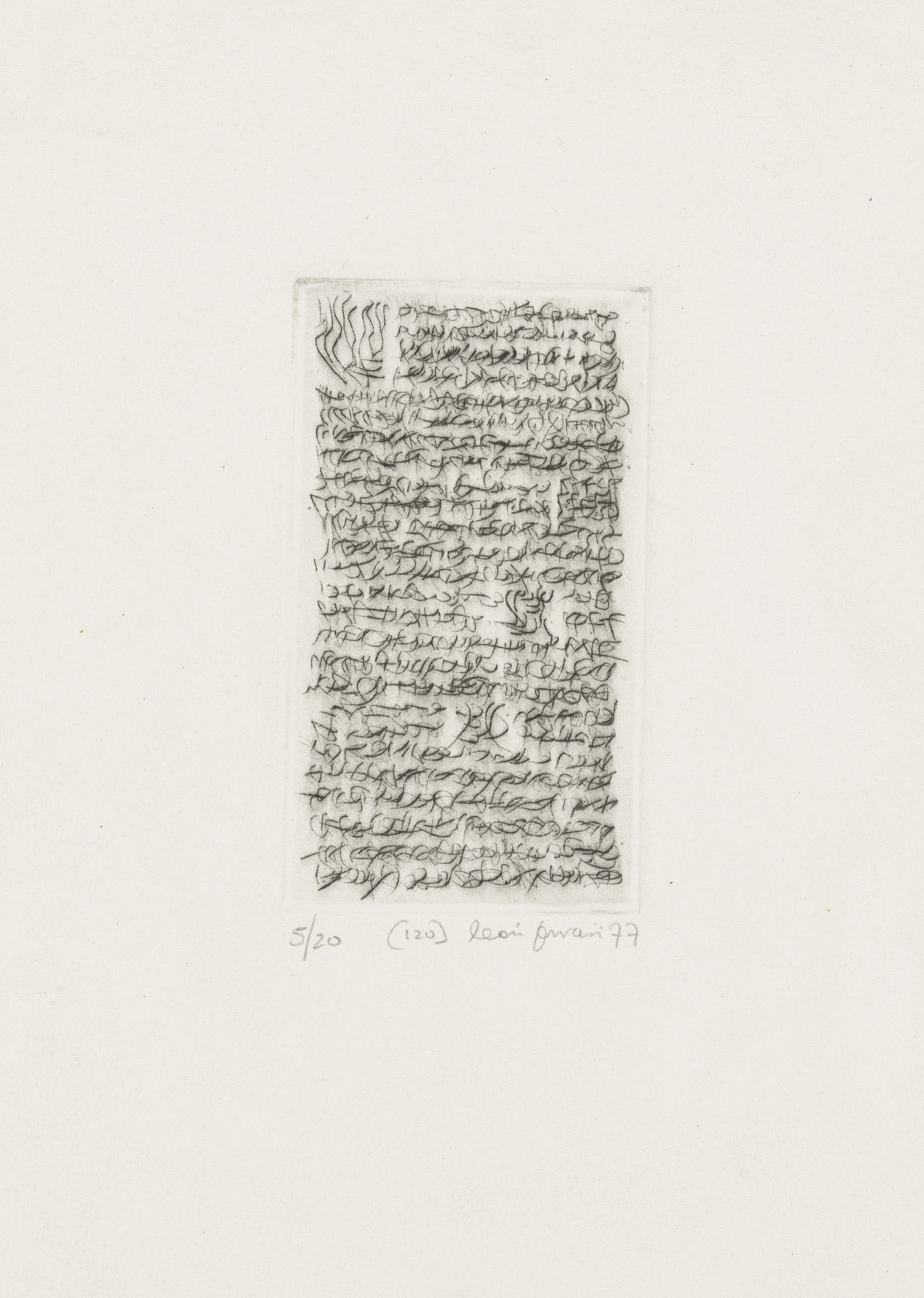 León Ferrari. Untitled