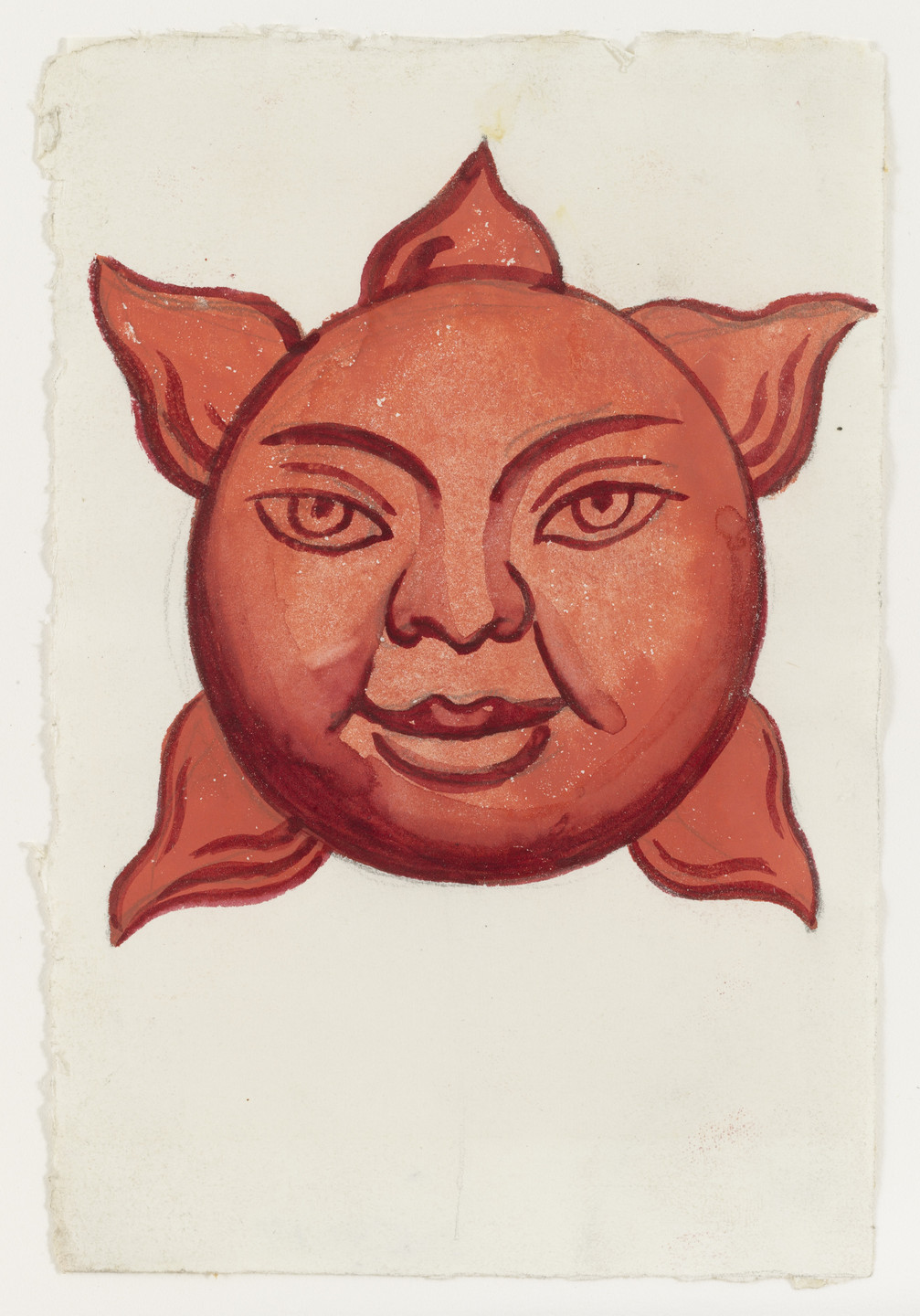 Diego Rivera. Sun. Costume design for the ballet H.P. (Horsepower). c.1927–32
