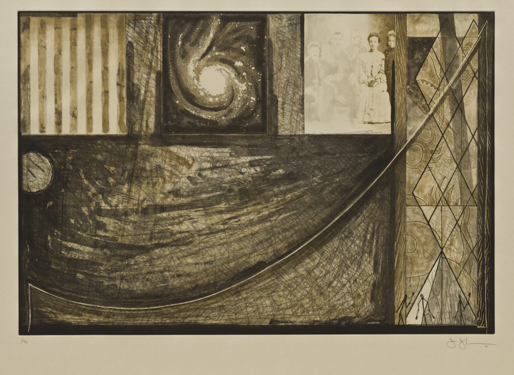 Jasper Johns. Untitled (Negative)