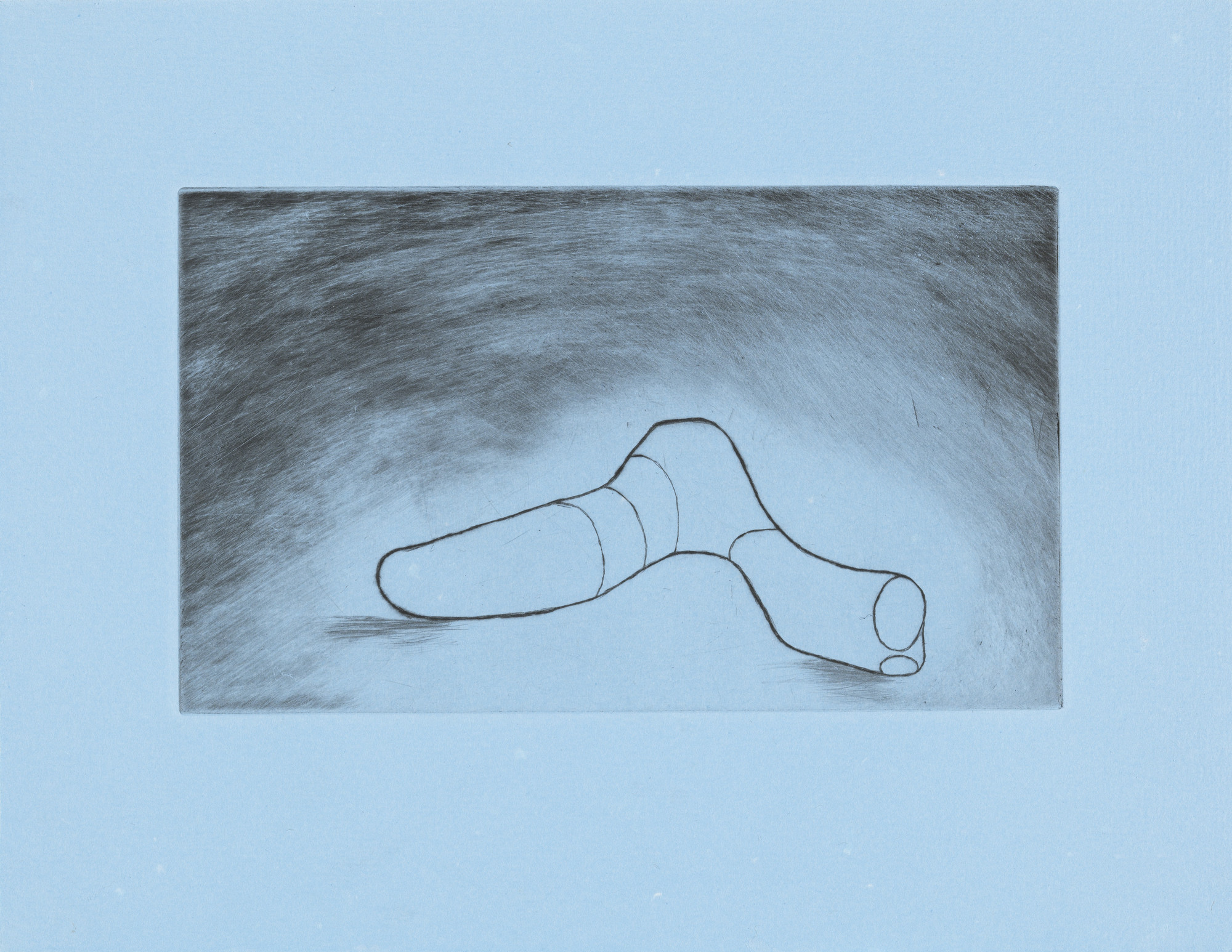 Louise Bourgeois. Hold My Bones, version 1 of 2, state II of III, variant