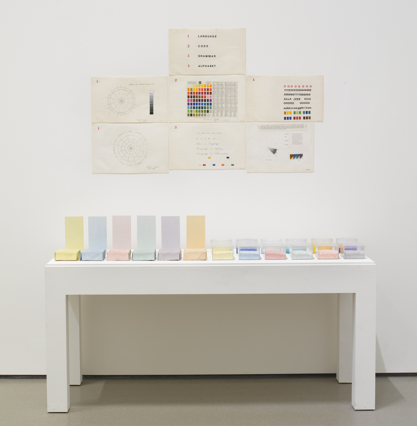 Alejandro Puente. Everything goes. Primary and secondary colors brought up to white. 1968-70