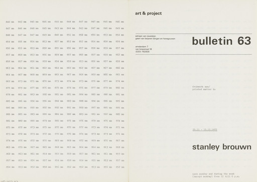 Art & Project Bulletin #61