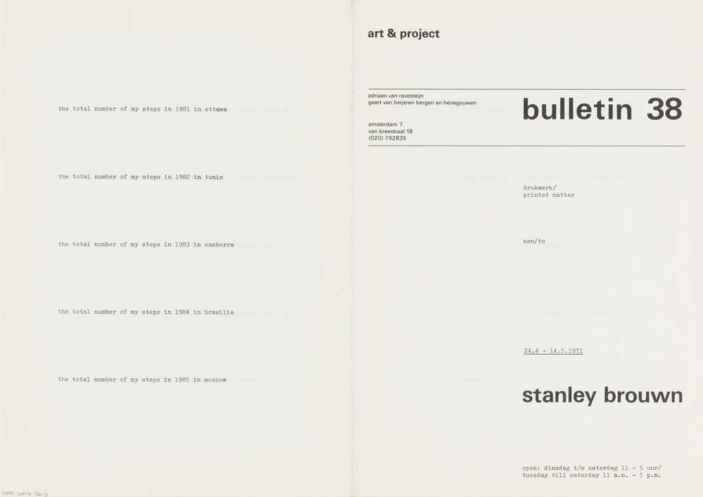 Art & Project Bulletin #36