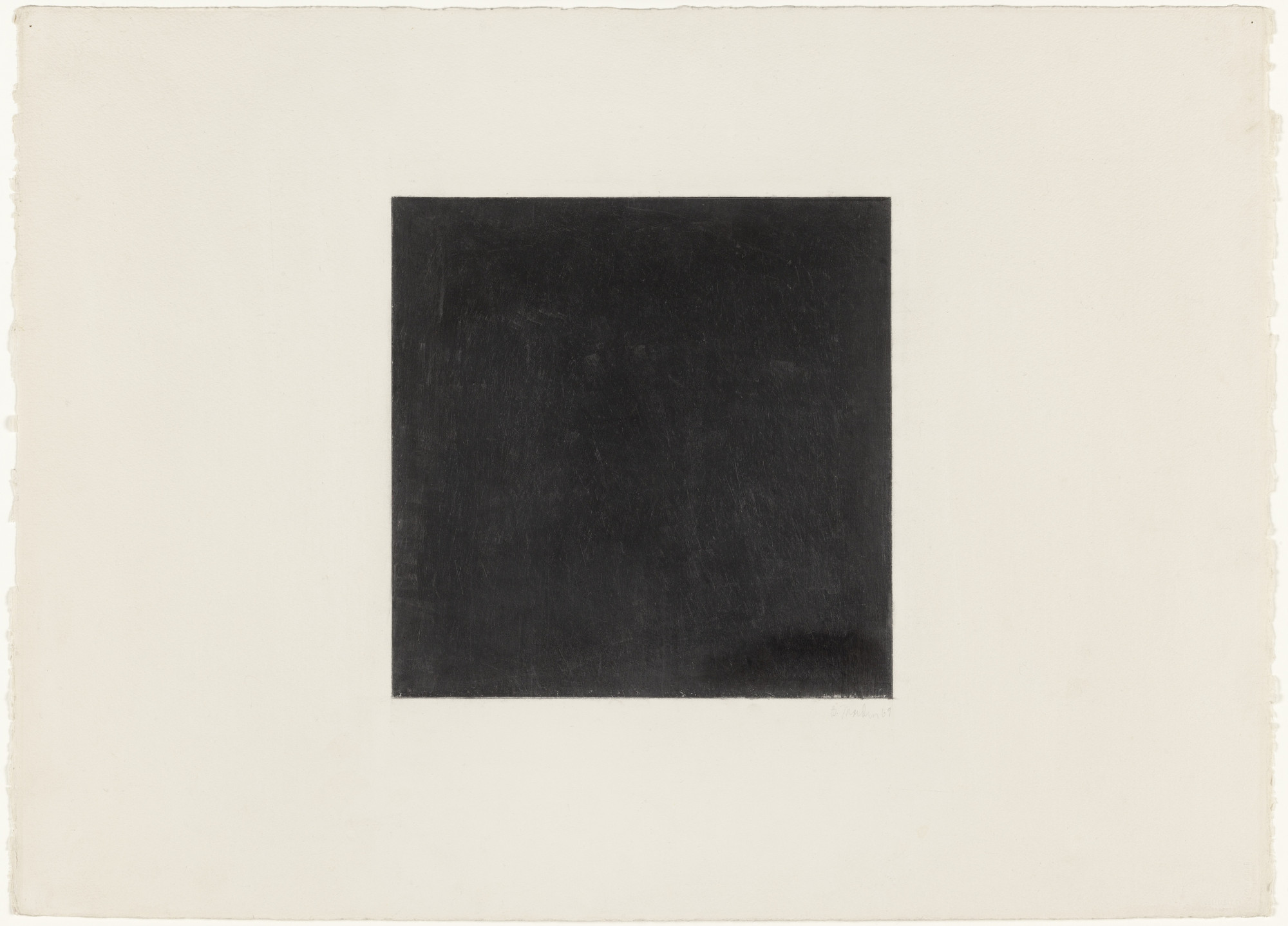 Brice Marden. Untitled. 1969