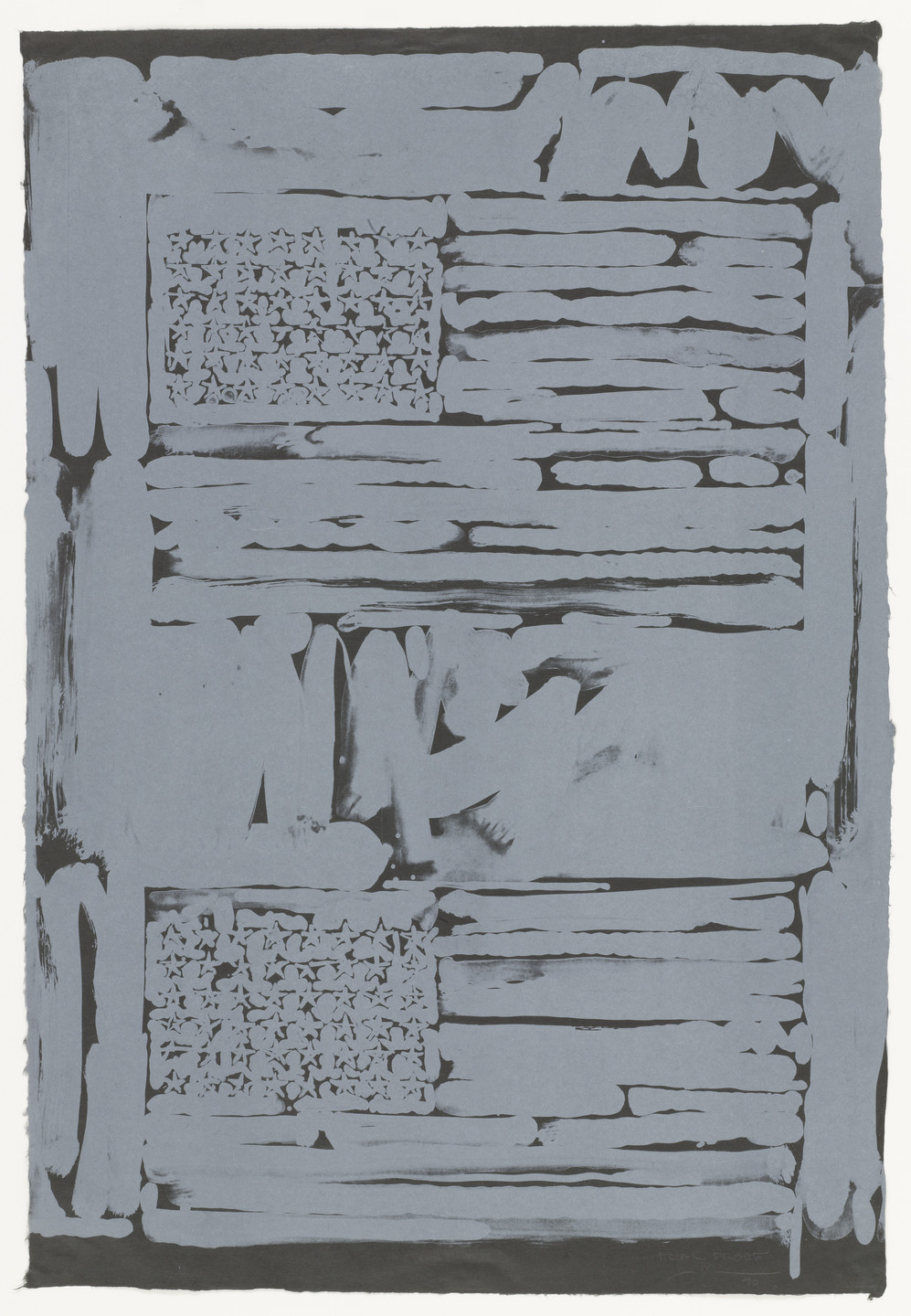 Jasper Johns. Flags II. 1970