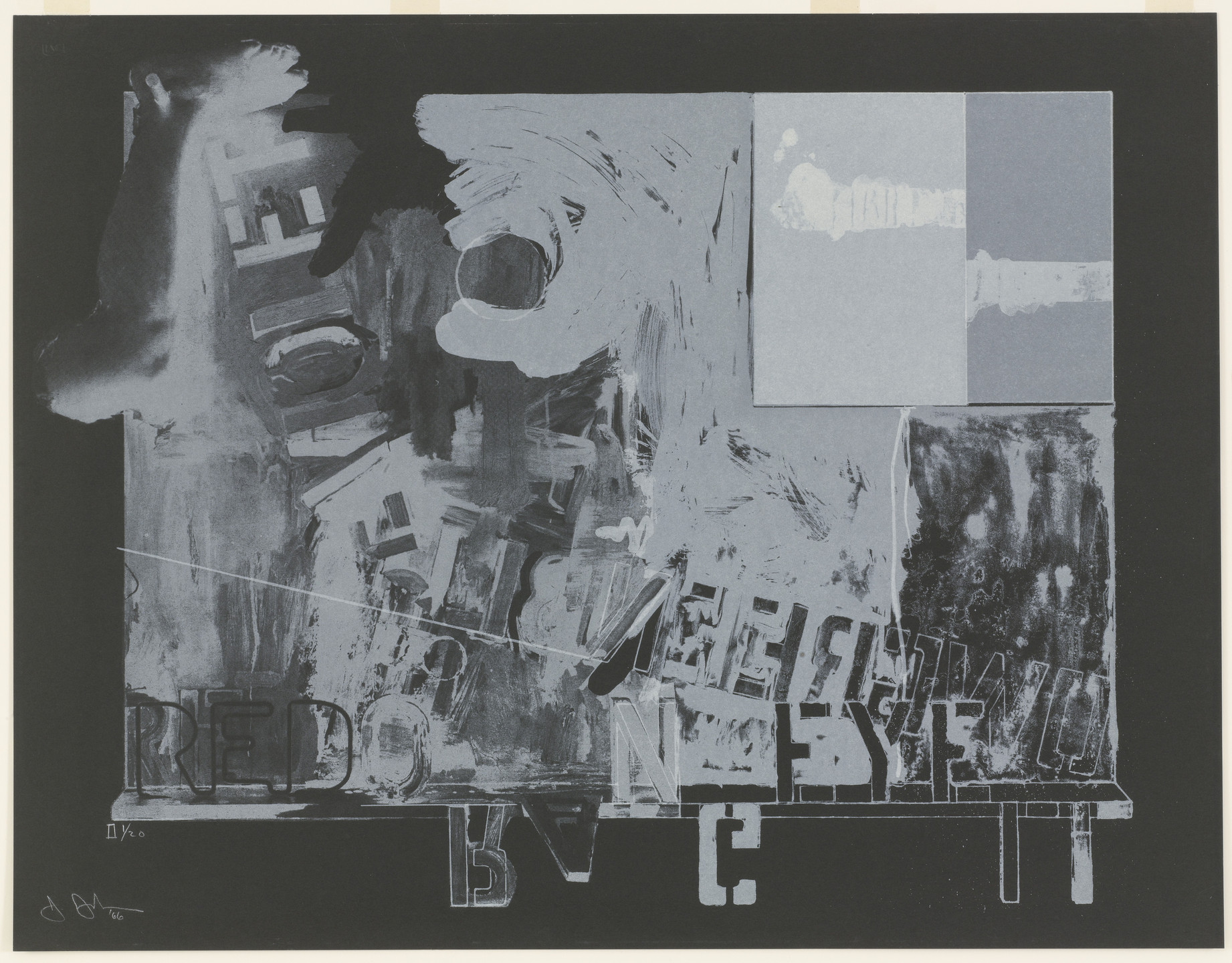 Jasper Johns. Passage II. 1966