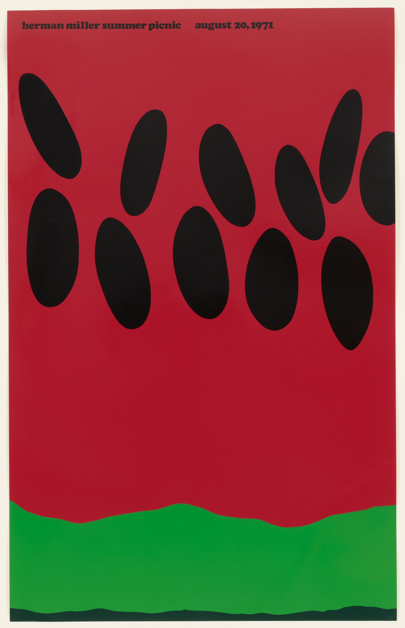 Stephen Frykholm. Herman Miller Summer Picnic August 20, 1971