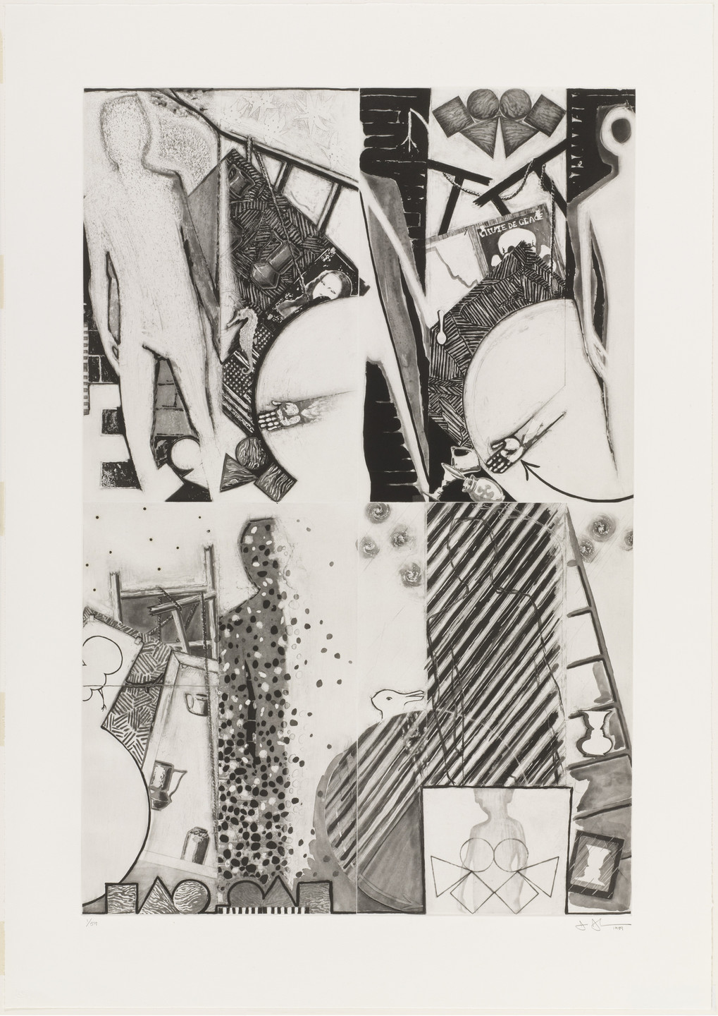 Jasper Johns. The Seasons. 1989