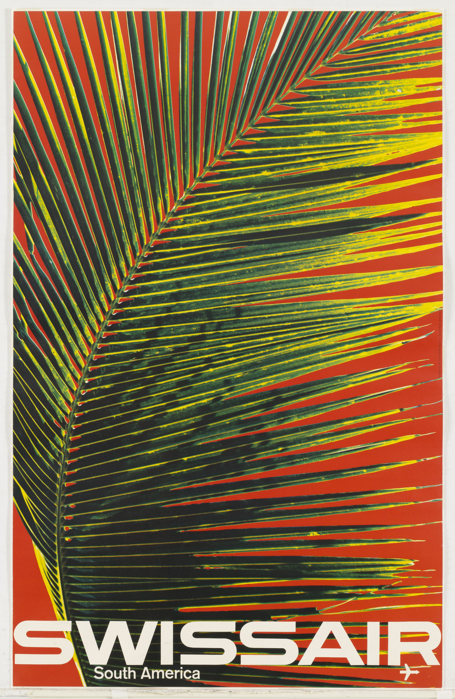 Manfred Bingler. Swissair - South America. 1964
