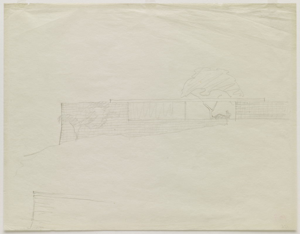 Mountain House Project, no intended site known (possibly Merano, South Tyrol, Italy) (Elevation)