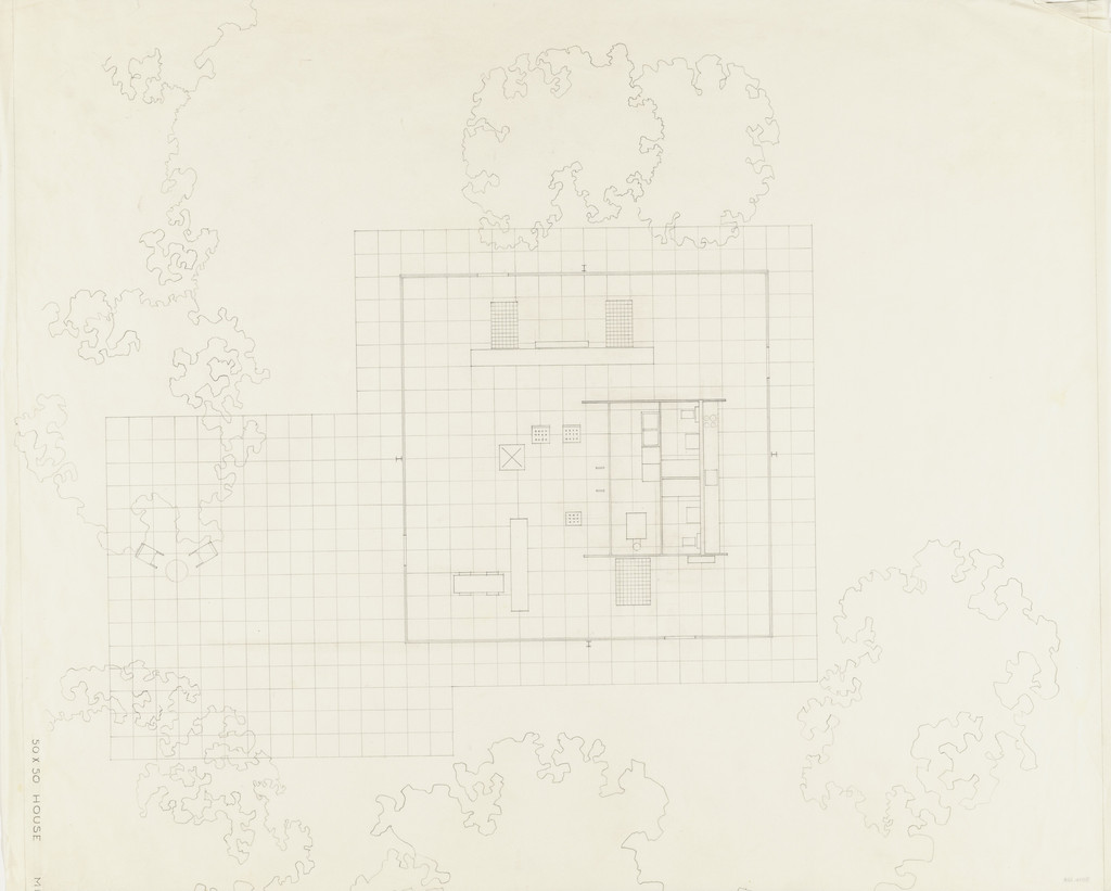 Fifty by Fifty Feet House Project, Floor plan