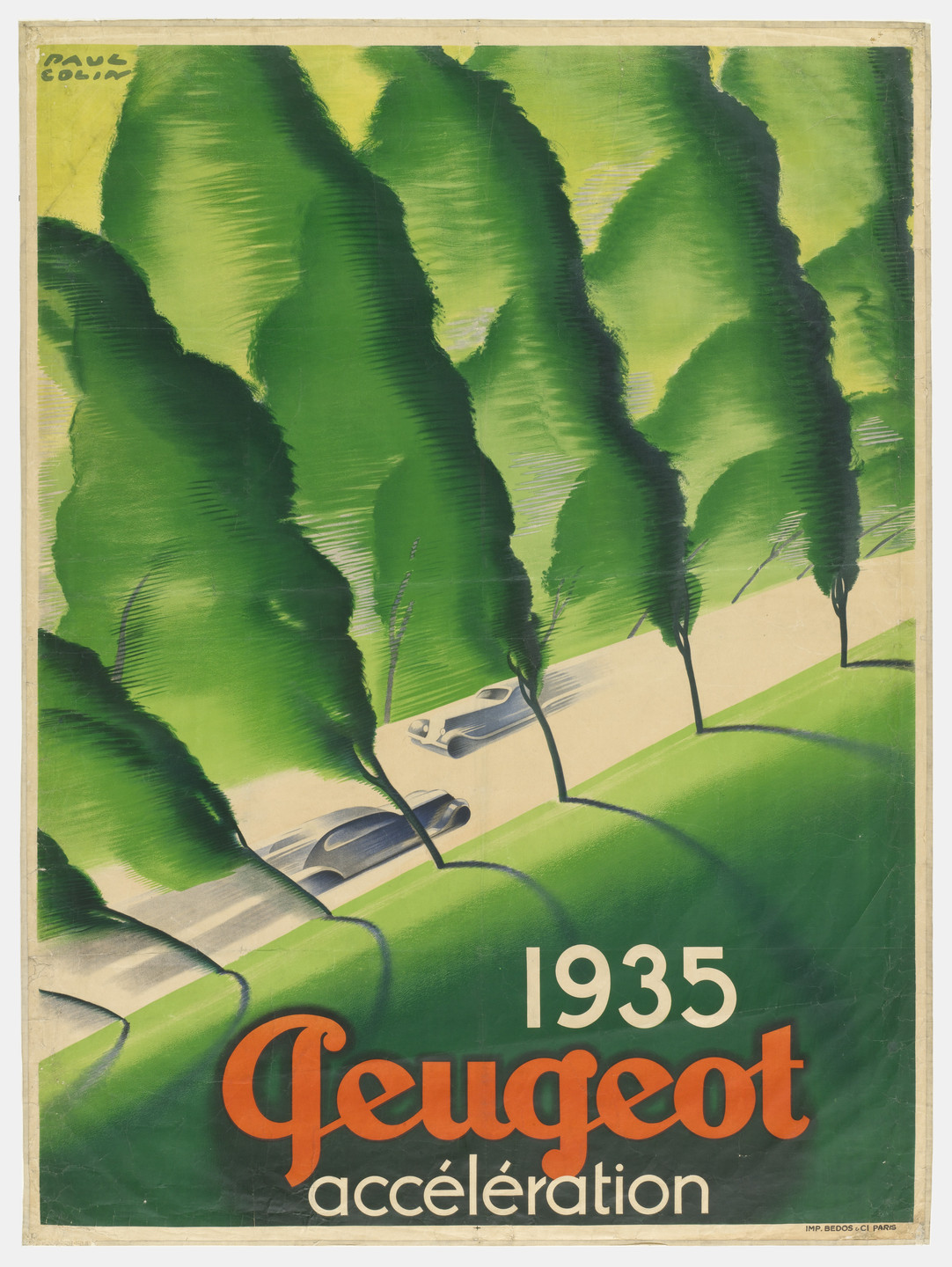 Paul Colin. 1935 Peugeot. 1935
