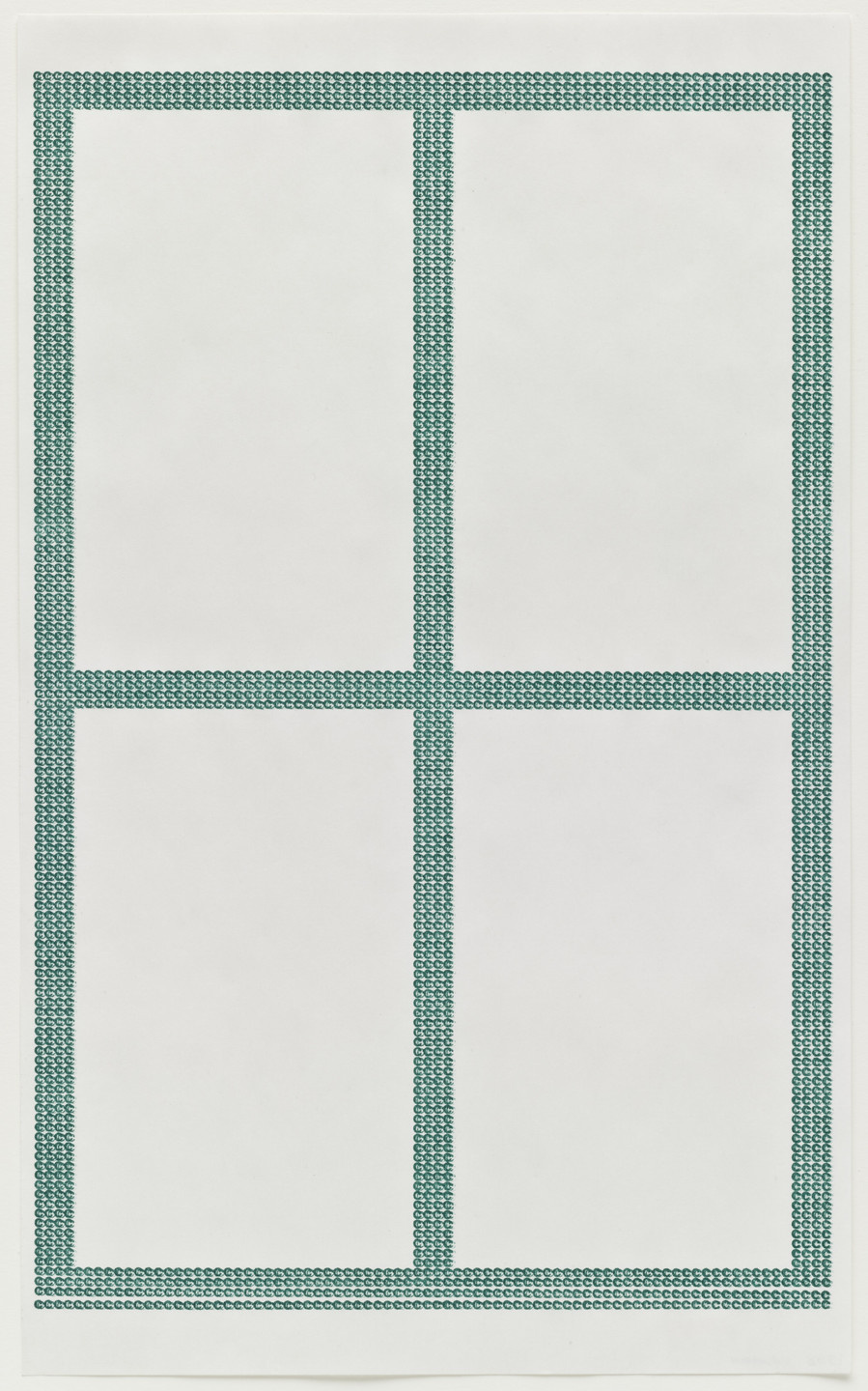 Christopher Knowles. Untitled (Green Window). (1988)