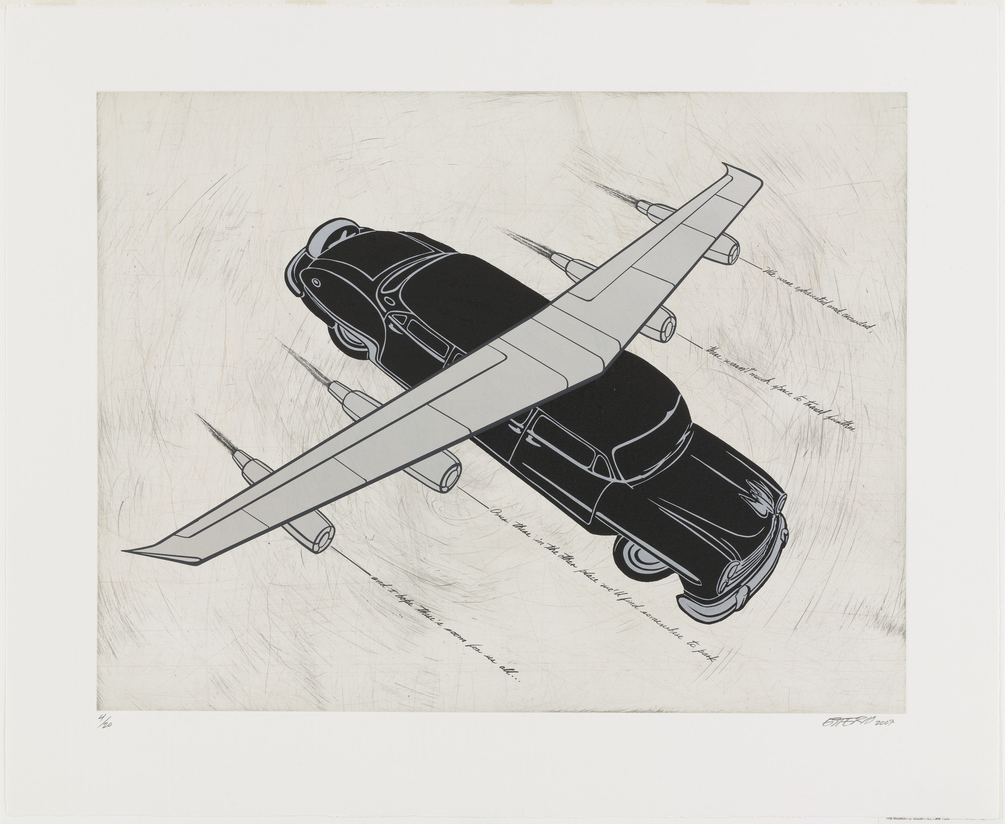 Esterio Segura. Todos quisieron volar: Hibrido de limo Chrysler New Yorker