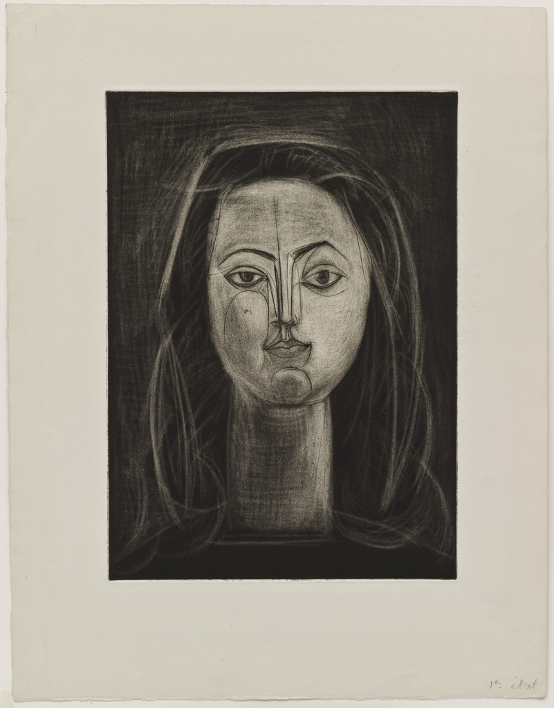 Portrait of Françoise with Long Neck I (Portrait de Françoise au long cou I)